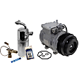 2002 Toyota Tacoma - 2-Piece Kit A/C Compressor Kit, 2.7L 4Cyl, With Clutch, 4-Groove Pulley,  Includes (1) A/C Compressor and (1) A/C Service Kit (A/C Expansion Valve, A/C Receiver Drier, and A/C O-Ring and Gasket Seal Kit)