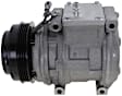 3-Piece Kit A/C Compressor Kit, With Clutch, 4-Groove Pulley, Includes (1) A/C Compressor, (1) A/C Condenser and (1) A/C Service Kit