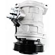 2-Piece Kit A/C Compressor Kit, With Clutch, 6-Groove Pulley, Includes (1) A/C Compressor and (1) A/C Service Kit