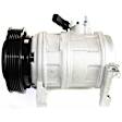 2-Piece Kit A/C Compressor Kit, With Clutch, 6-Groove Pulley, Includes (1) A/C Compressor and (1) A/C Service Kit