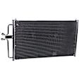 3-Piece Kit A/C Compressor Kit, With Clutch, 6-Groove Pulley, Includes (1) A/C Compressor, (1) A/C Condenser and (1) A/C Service Kit