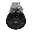 3-Piece Kit A/C Compressor Kit, With Clutch, 6-Groove Pulley, Includes (1) A/C Compressor, (1) A/C Condenser and (1) A/C Service Kit