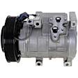 2006-2008 Honda Ridgeline - 2-Piece Kit A/C Compressor Kit, With Clutch, 6-Groove Pulley, Includes (1) A/C Compressor and (1) A/C Service Kit