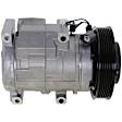 2-Piece Kit A/C Compressor Kit, With Clutch, 6-Groove Pulley, Includes (1) A/C Compressor and (1) A/C Service Kit