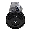 3-Piece Kit A/C Compressor Kit, With Clutch, 6-Groove Pulley, Includes (1) A/C Compressor, (1) A/C Condenser and (1) A/C Service Kit