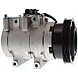 2-Piece Kit A/C Compressor Kit, With Clutch, 4-Groove Pulley, Includes (1) A/C Compressor and (1) A/C Service Kit