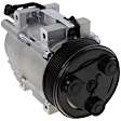 2-Piece Kit A/C Compressor Kit, With Clutch, 8-Groove Pulley, Includes (1) A/C Compressor and (1) A/C Service Kit