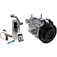 2-Piece Kit A/C Compressor Kit, With Clutch, 6-Groove Pulley, Includes (1) A/C Compressor and (1) A/C Service Kit