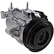 2-Piece Kit A/C Compressor Kit, With Clutch, 6-Groove Pulley, Includes (1) A/C Compressor and (1) A/C Service Kit