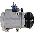 2010 Ford Explorer - 3-Piece Kit A/C Compressor Kit, 4.6L 8Cyl, For Models With FS20 Compressor Type, With Rear AC, With Clutch, 6-Groove Pulley