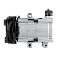 2001 Mazda Tribute - 3-Piece Kit A/C Compressor Kit, 3.0L 6Cyl, With Clutch, 6-Groove Pulley,  Includes (1) A/C Compressor, (1) A/C Condenser, and (1) A/C Service Kit (A/C Accumulator, A/C Orifice Tube, and A/C O-Ring and Gasket Seal Kit)