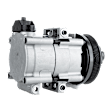 2001 Mazda Tribute - 3-Piece Kit A/C Compressor Kit, 3.0L 6Cyl, With Clutch, 6-Groove Pulley,  Includes (1) A/C Compressor, (1) A/C Condenser, and (1) A/C Service Kit (A/C Accumulator, A/C Orifice Tube, and A/C O-Ring and Gasket Seal Kit)