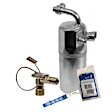 3-Piece Kit A/C Compressor, Turbocharged, DIESEL, 6-Groove Pulley, includes A/C Condenser, and A/C Service Kit (A/C Accumulator, A/C Orifice Tube, and A/C O-Ring and Gasket Seal Kit)