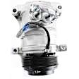 3-Piece Kit A/C Compressor, Turbocharged, DIESEL, 6-Groove Pulley, includes A/C Condenser, and A/C Service Kit (A/C Accumulator, A/C Orifice Tube, and A/C O-Ring and Gasket Seal Kit)