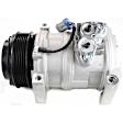 3-Piece Kit A/C Compressor Kit, With Clutch, 6-Groove Pulley, Includes (1) A/C Compressor, (1) A/C Condenser and (1) A/C Service Kit