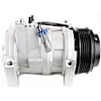2006 Chevrolet Express 1500 - 2-Piece Kit A/C Compressor Kit, 4.3L 6Cyl, Without Rear A/C, With Clutch, 6-Groove Pulley,  Includes (1) A/C Compressor and (1) A/C Service Kit (A/C Accumulator, A/C Orifice Tube, and A/C O-Ring and Gasket Seal Kit)