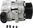 3-Piece Kit A/C Compressor Kit, With Clutch, 8-Groove Pulley, Includes (1) A/C Compressor, (1) A/C Condenser and (1) A/C Service Kit