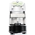 1999 Ford F-250 - 2-Piece Kit A/C Compressor Kit, 5.4L 8Cyl, With Clutch, 8-Groove Pulley,  Includes (1) A/C Compressor and (1) A/C Service Kit (A/C Accumulator, A/C Orifice Tube, and A/C O-Ring and Gasket Seal Kit)