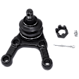 4-Piece Kit Front, Driver and Passenger Side Suspension Kit Includes (2) Ball Joint and (2) Tie Rod End