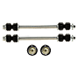 4-Piece Kit Front, Driver and Passenger Side Suspension Kit, Includes (2) Ball Joint and (2) Sway Bar Link