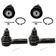 4-Piece Kit Front Suspension Kit, Includes (2) Ball Joint and (2) Tie Rod End
