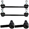 4-Piece Kit Front Suspension Kit, Includes (2) Sway Bar Link and (2) Tie Rod End