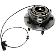4-Piece Kit Front Suspension Kit, Includes (2) Sway Bar Link and (2) Wheel Hub