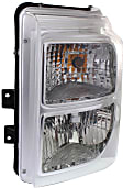 2-Piece Kit Driver Side Halogen Headlight, With bulb(s), OE Replacement, CAPA Certified, Includes (1) Fog Light and (1) Headlight