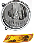 2-Piece Kit Driver Side Halogen Headlight, With bulb(s), OE Replacement, Includes (1) Headlight and (1) Turn Signal Light