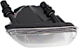 2-Piece Kit Passenger Side Halogen Headlight, With bulb(s), OE Replacement, Includes (1) Fog Light and (1) Headlight