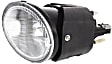 2-Piece Kit Driver Side Halogen Headlight, With bulb(s), OE Replacement, Includes (1) Fog Light and (1) Headlight