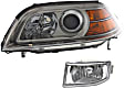 2-Piece Kit Driver Side Halogen Headlight, Without bulb(s), OE Replacement, Includes (1) Fog Light and (1) Headlight