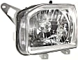 2-Piece Kit, Front, Driver Side Halogen Fog Light, With bulb(s), Includes (1) Fog Light and (1) Headlight