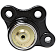 2-Wheel Set Front, Driver and Passenger Side Wheel Hub, 6 Lugs, With Bearing, Without Sensor, RWD, Includes (2) Ball Joint and (2) Wheel Hub