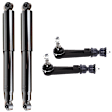 4-Piece Kit Rear Suspension Kit, Includes (2) Sway Bar Link and (2) Shock Absorber and Strut Assembly