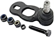 10-Piece Kit Front, Driver and Passenger Side, Upper and Lower, Inner and Outer Control Arm, (1) Ball Joint, (2) Control Arm, (2) Sway Bar Link, (1) Tie Rod Adjusting Sleeve, and (4) Tie Rod End