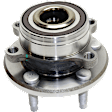 2-Wheel Set Front and Rear Wheel Hub, 5 Lugs, With Bearing, Includes (2) Sway Bar Link and (2) Wheel Hub