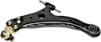 14-Piece Kit Front, Driver and Passenger Side, Lower Control Arms with Ball Joints, Steering Rack Boots, Sway Bar Links, and Tie Rod Ends