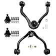 1999 Chevrolet K1500 Suburban - 4-Piece Kit Front, Driver and Passenger Side, Upper and Lower Control Arm, 4WD,  Includes (2) Ball Joint and (2) Control Arm