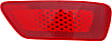 4-Piece Kit, Rear, Upper and Lower Upper - Textured, Lower - Primed Bumper Cover, CAPA Certified, Includes (2) Bumper Cover and (2) Bumper Reflector
