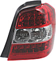 2007 Toyota Highlander - 3-Piece Kit Driver and Passenger Side Halogen Tail Light, Without bulb(s), OE Replacement,  Includes (1) Bumper Cover and (2) Tail Light