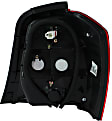 2007 Toyota Highlander - 3-Piece Kit Driver and Passenger Side Halogen Tail Light, Without bulb(s), OE Replacement,  Includes (1) Bumper Cover and (2) Tail Light