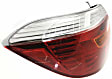 3-Piece Kit, Primed Bumper Cover, Includes (1) Bumper Cover and (2) Tail Light