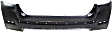 2013 Toyota Highlander Base - 4-Piece Kit Rear, Upper Upper - Primed, Lower - Textured Bumper Cover,  Includes (1) Bumper Cover, (2) Tail Light, and (1) Valance