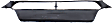 3-Piece Kit, Front Primed Bumper Cover, CAPA Certified, Includes (2) Bumper Cover and (1) Bumper Trim