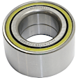 2-Wheel Set Rear Wheel Hub, 4 Lugs, With Bearing, FWD, 1.6L, 4Cyl, Includes (2) Wheel Hub and (2) Wheel Bearing