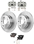 2-Wheel Set Rear Brake Kit With Calipers, 281.94 mm FWD, Includes (2) Caliper, (2) Disc, and (1) Pad Set