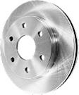 2-Wheel Set Front Brake Kit With Calipers, AWD/4WD, Includes (2) Caliper, (2) Disc, (1) Pad Set, and (2) Wheel Hub
