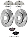 2-Wheel Set Brake Kit With Calipers, 280.92 mm, Includes (2) Brake Caliper, (2) Brake Disc and (1) Brake Pad Set