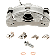 2-Wheel Set Front Brake Kit With Calipers, 239.8 mm FWD, Includes (2) Brake Caliper, (2) Brake Disc and (1) Brake Pad Set